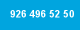 926 496 52 50